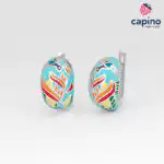 Pendientes de plata Sebastiano - 1
