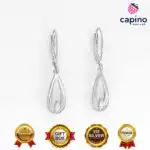 Pendientes gotas de plata Vladimiro - 1
