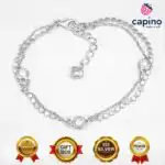 Pulsera de plata Alessia - 1