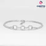 Pulsera de plata Amanda