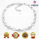 Pulsera de plata corazón Marisa - 1