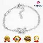 Pulsera de plata mariposa Victoria - 1