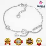 Pulsera de plata Rosaria - 1