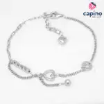 Pulsera de plata Rosaria
