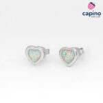 Pendientes de plata corazón Tonino