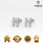 Pendientes Honey de plata Vincenza - 1