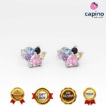 Pendientes patas de plata Luigina - 1
